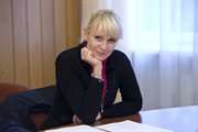 Izabela Bukowska w roli sekretarki w słuchowisku 