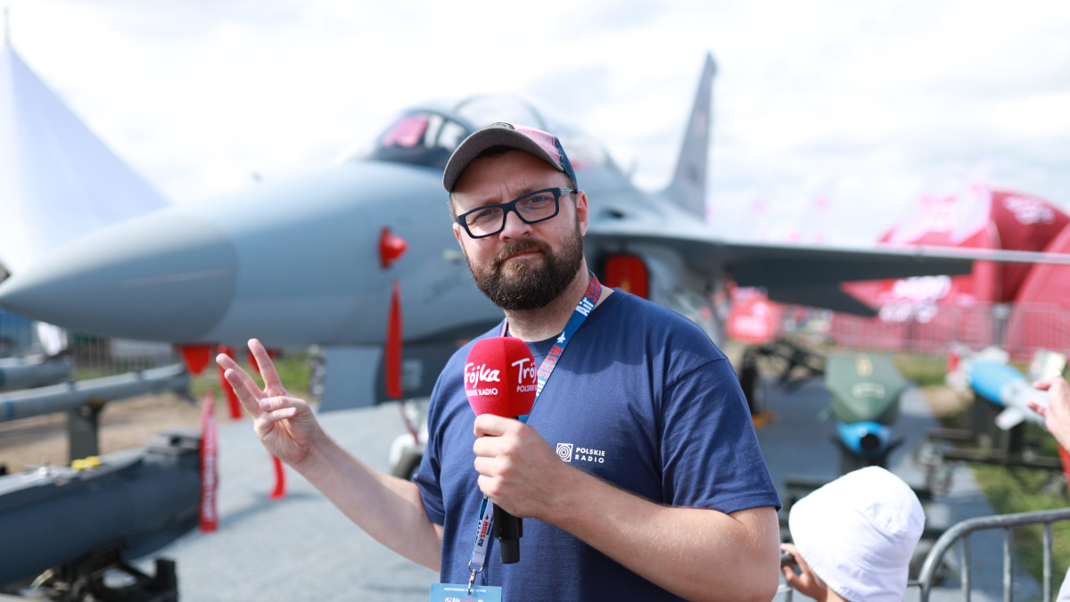 Piotr Firan zaprasza na audycję z Air Show Radom 2023