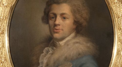 Aleksander Kucharski, portret Ignacego Potockiego (fragm.)