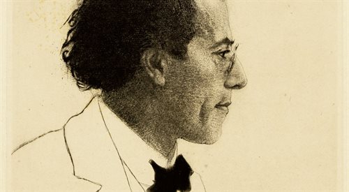 Portret Mahlera autorstwa Emila Orlika