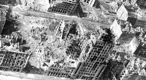 Ruiny Warszawy w 1946 roku
