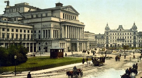 Teatr Wielki w Warszawie ok. 1900 r.