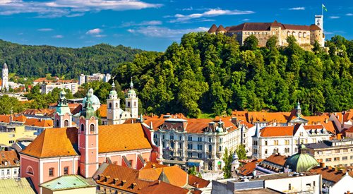 Ljubljana - panorama miasta