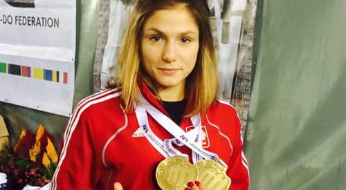 Adrianna Dworniak trenuje taekwon-do już 10 lat