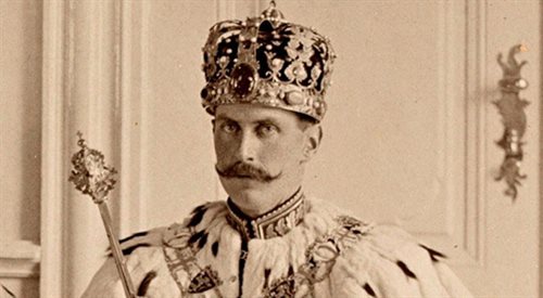 Koronacja króla Norwegii Haakona VI (1906 r.). Wikimedia Commonscc. Źr.: National Library of Norway