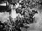 Wojska francuskie w drodze do Verdun, rok 1917 