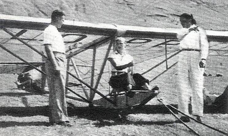 Jadwiga Piłsudska w szkole lotniczej 1937 rok