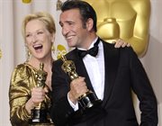 Francuski aktor Jean Dujardin dostał Oscara w kategorii pierwszoplanowa rola męska za film 