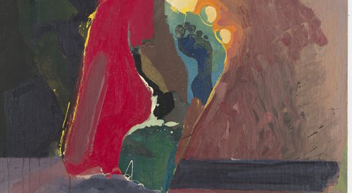 El Hadji Sy, No. 13 Esprit de lUnivers, 1981, Collection Kadist Art Foundation, Paris.