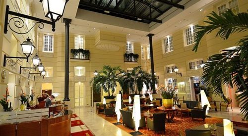 Lobby Hotelu Polonia Palace