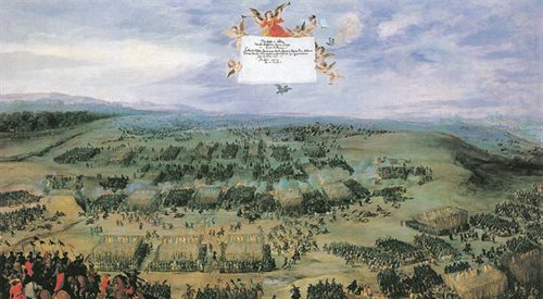 Bitwa na Białej Górze, obraz Pietera Snayersa, źr. Wikimedia Commonsdp