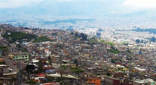 Stolica Ekwadoru, Quito, to miasto położone na wysokości 3000 m n.p.m.