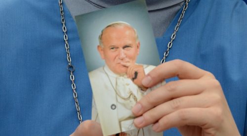27 kwietnia na placu św. Piotra Ojciec Święty Franciszek kanonizował papieży Jana Pawła II i Jana XXIII