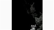 Zdjęcie wykonane przez Philae na powierzchni (niska rozdzielczość)