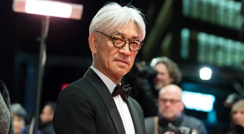 Ryuichi Sakamoto podczas Berlinale, czyli festiwalu filmowego w Berlinie