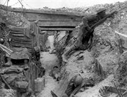 Bitwa nad Sommą, żołnierze brytyjscy w okopach, lipiec 1916 roku