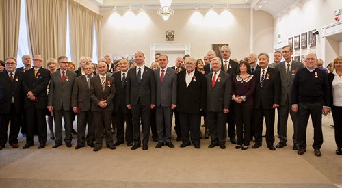 Uroczystość wręczenia odznaczeń odbyła się w gmachu Polskiego Radia