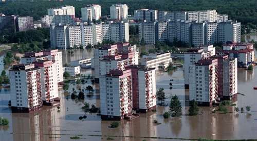 Fala powodziowa przechodziła przez miasto od 12 lipca, zalane osiedle Kozanów