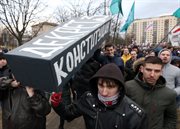 Marsz niedarmojedów w Mińsku 15 marca 2017 roku