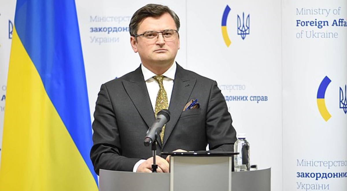Ukraines Foreign Minister Dmytro Kuleba.
