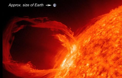 Erupcja materii słonecznej