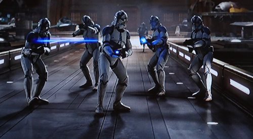 kadr z filmu Gwiezdne wojny