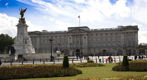 Pałac Buckingham - oficjalna rezydencja brytyjskich monarchów
