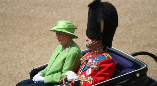 Królowa Elżbieta II i książę Filip, 2007 r.