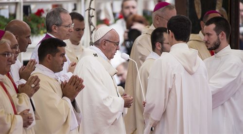 Papież Franciszek wygłosił homilię na Jasnej Górze