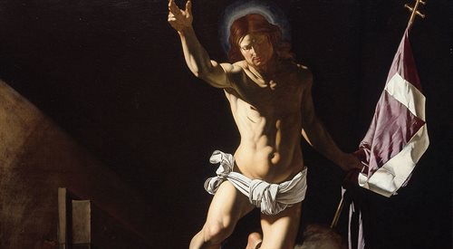Francesco Buoneri, zwany Cecco del Caravaggio, Zmartwychwstanie, 161920, The Art Institute of Chicago