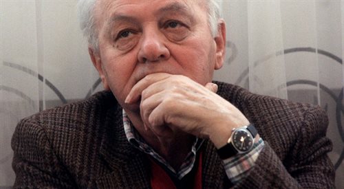 Gustaw Herling Grudziński w 2000 r.