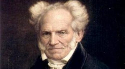 Arthur Schopenhauer, obraz z 1855 r. Julesa Lunteschtz (18221893)