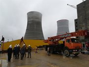 Budowa pierwszego bloku energetycznego Białoruskiej Elektrowni Atomowej w mieście Ostrowiec przekroczyła półmetek