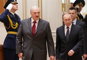 Spotkanie Putina i Łukaszenki podczas Wysokiej Rady Państwowej Związku Białorusi i Rosji (ZBiR-u) w Mińsku