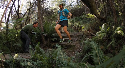 Jakub Młynarczyk na trasie Ultra Trail Australia