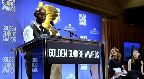 Aktor Don Cheadle ogłasza nominowanych do tegorocznych nagród Golden Globe
