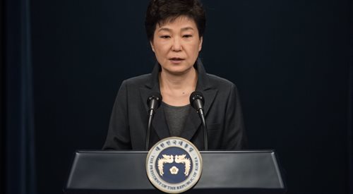 Prezydent Korei Południowej Park Geun Hye