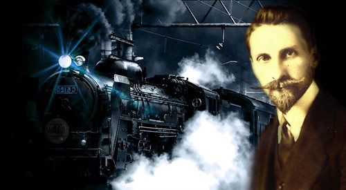 Sławę Stefanowi Grabińskiemu (na zdj.) przyniosły opowiadania z nurtu horroru kolejowego, osnute wokół motywu pociągu i stacji kolejowej