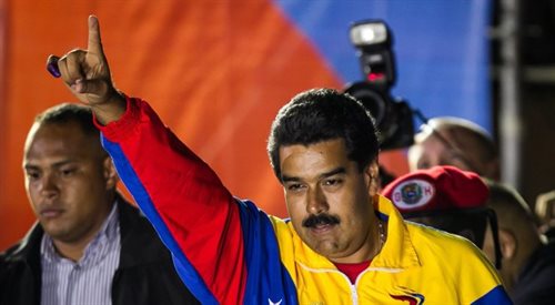 Nicolas Maduro ogłasza zwycięstwo w wyborach w Wenezueli
