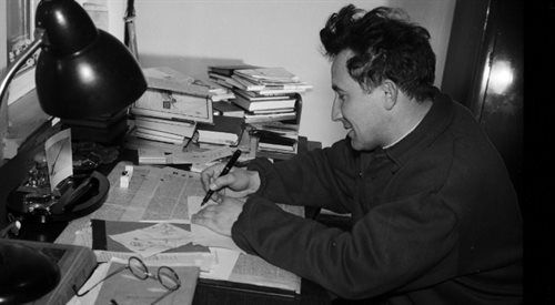 Tadeusz Różewicz, 1956 r.