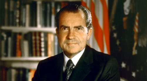 Oficjalny portret 37. prezydenta Stanów Zjednoczonych Richarda Nixona