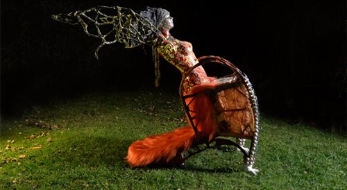 Harpiosyrena - jedna z prac Ewy Chełmeckiej prezentowanych na weneckim Biennale