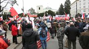 Sejm: Manifestacja poparcia dla rządu i wiec poparcia dla ministra środowiska 