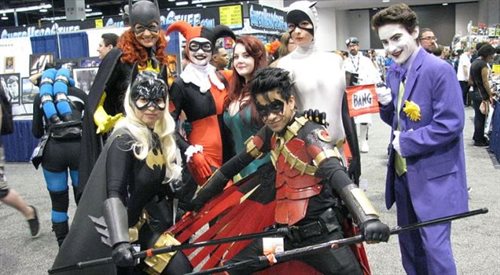 Batman group cosplay
