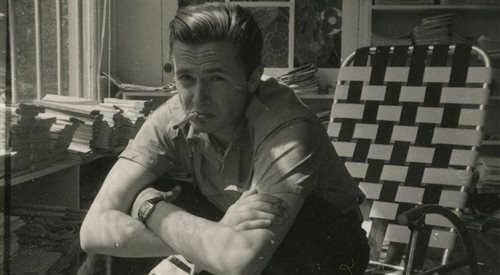 Marek Hłasko w podparyskim Maisons-Laffitte, 1958 rok