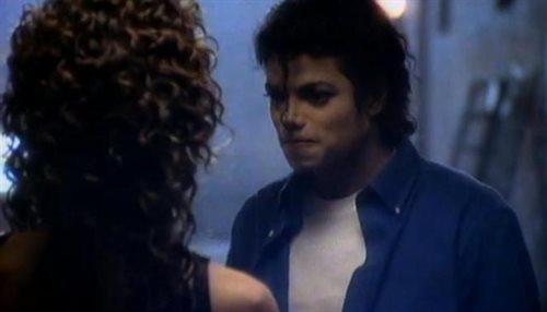 Kadr z teledysku do piosenki Michaela Jacksona The Way You Make Me Feel
