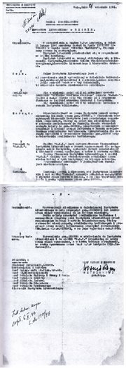 Rozkaz organizacyjny Instytutu Literackiego w Rzymie z 28.09.1946