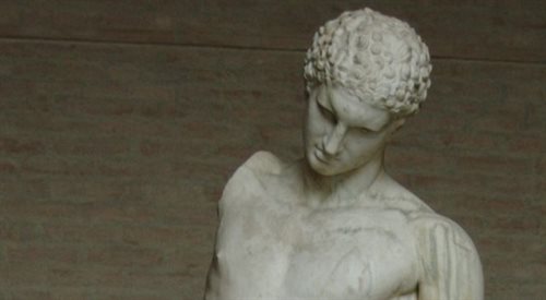 Fragm. posągu atlety, IV w. p.n.e.