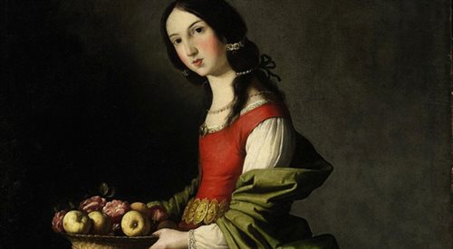Święta Dorota na obrazie Francisco de Zurbarna