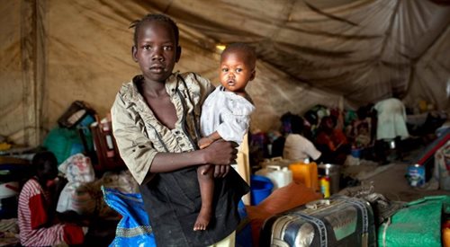 Dzieci w Sudanie Południowym